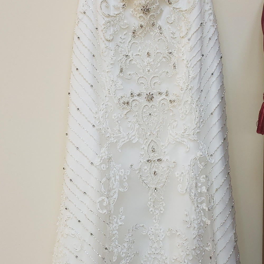 Platinum by Demetrios Wedding Gown - Picture 2 of 9